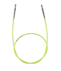10633 Сменная леска (тросик) зеленый Knit Pro для съемных спиц 60 см