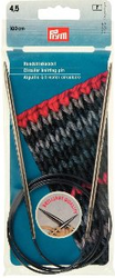 Prym спицы латунные круговые 4,5мм 100cм