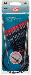 Prym спицы латунные круговые 6мм 80cм