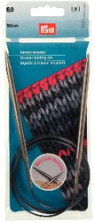 Prym спицы латунные круговые 6мм 40 cм