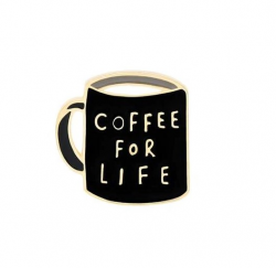 Значок Coffe for life