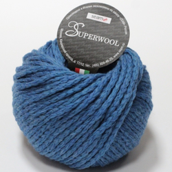 Superwool 244 бирюза 60 м 50 г остаток 4 мотка
