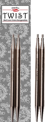 7504-7 ChiaGoo сменные металлические спицы укороченные 4,5 мм 10 см
